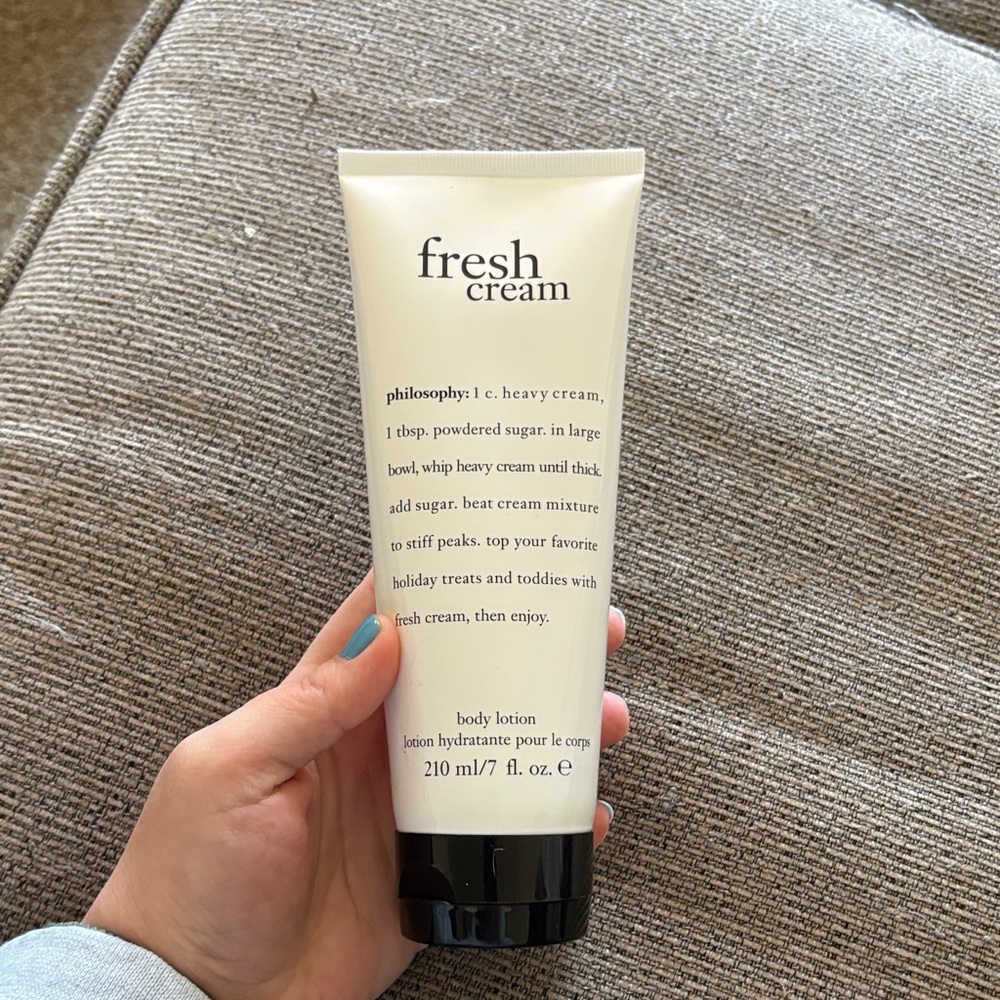 Philosophy Fresh Cream Body Lotion - Cream & Black